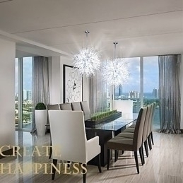 Designer Touch Decorative Chandelier Pendant Light imitated Crystal Globe