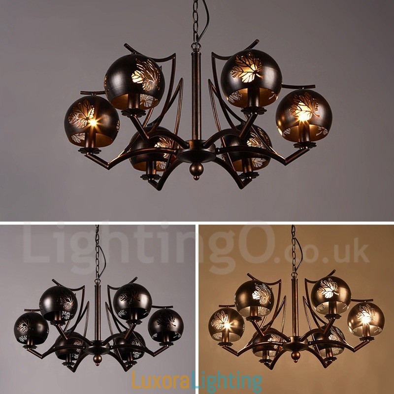Designer Touch Decorative Industrial Style Steel Lighting Store Pendant Chandelier Light