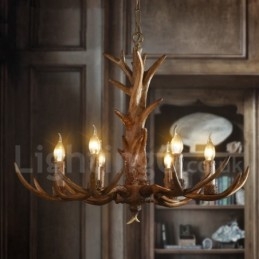 Designer Touch Decorative Industrial Style Resin Lighting Store Pendant Chandelier Light