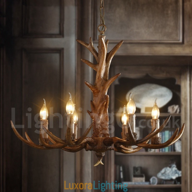 Designer Touch Decorative Industrial Style Resin Lighting Store Pendant Chandelier Light