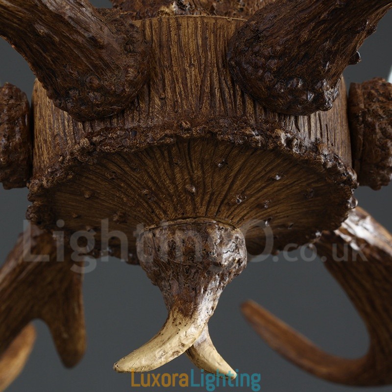 Designer Touch Decorative Industrial Style Resin Lighting Store Pendant Chandelier Light