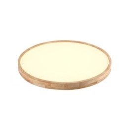 Designer Touch Decorative Ultra thin Round Wood Ceiling Lamp Solid Wood Acrylic Ceiling Lamp Nordic Lights