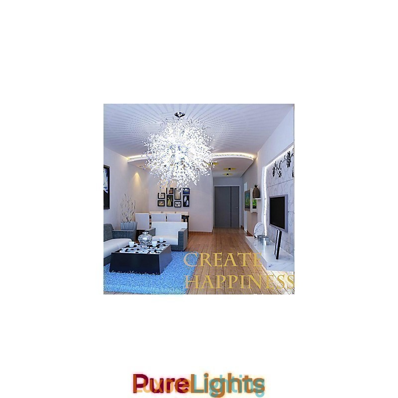 Designer Touch Decorative Chandelier Pendant Light imitated Crystal Globe