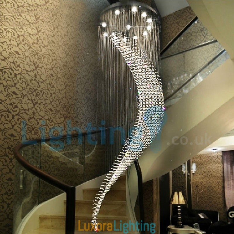 Designer Touch Decorative Modern Contemporary Chandelier Flush mount Pendant Fixture Crystal Rain Drop Light