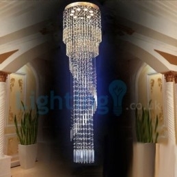 Designer Touch Decorative Modern Contemporary Chandelier Flush mount Pendant Fixture Crystal Rain Drop Light