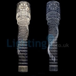 Designer Touch Decorative Modern Contemporary Chandelier Flush mount Pendant Fixture Crystal Rain Drop Light