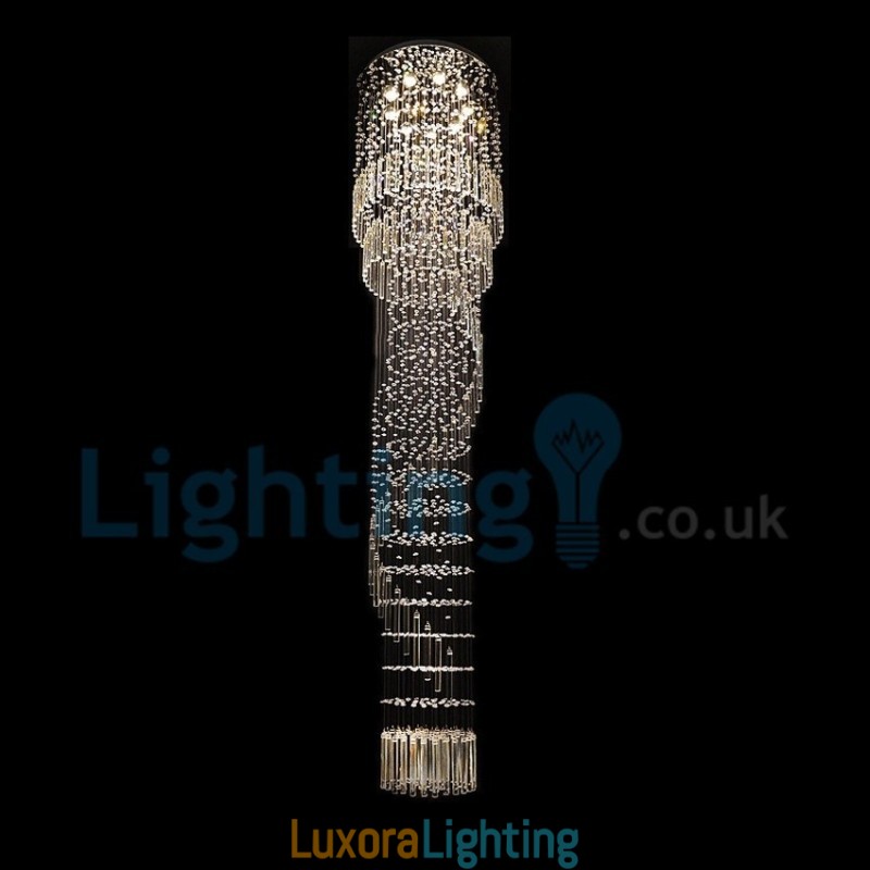 Designer Touch Decorative Modern Contemporary Chandelier Flush mount Pendant Fixture Crystal Rain Drop Light