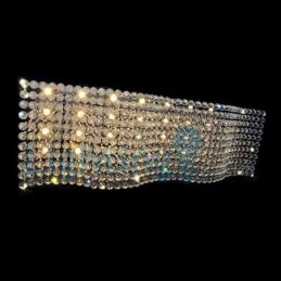 Designer Touch Decorative Modern Contemporary Chandelier Flush mount Pendant Fixture Crystal Rain Drop Light