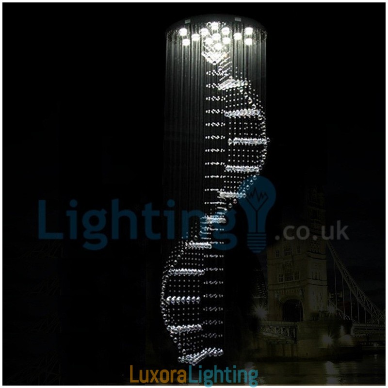 Designer Touch Decorative Modern Contemporary Chandelier Flush mount Pendant Fixture Crystal Rain Drop Light