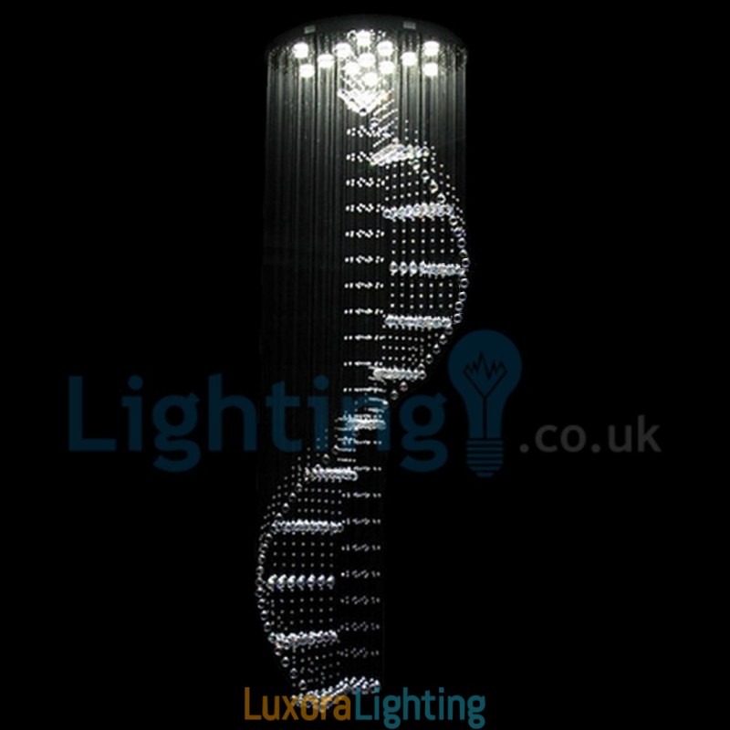 Designer Touch Decorative Modern Contemporary Chandelier Flush mount Pendant Fixture Crystal Rain Drop Light