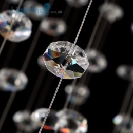 Designer Touch Decorative Crystal Chandelier Modern Bird Nest Luxury Duplex Ceiling Lamp