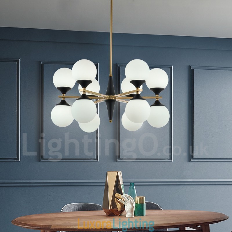 Designer Touch Decorative Nordic 12 Bulb Lighting Chandelier Lights Magic Bean Lamp Creative Lamps