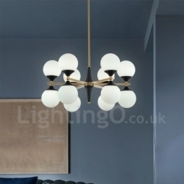 Designer Touch Decorative Nordic 12 Bulb Lighting Chandelier Lights Magic Bean Lamp Creative Lamps