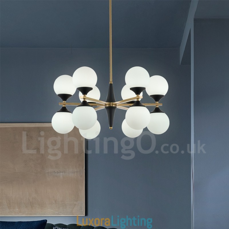 Designer Touch Decorative Nordic 12 Bulb Lighting Chandelier Lights Magic Bean Lamp Creative Lamps
