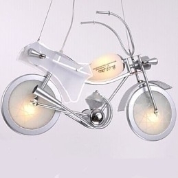 Designer Touch Decorative Motorcycle lamp Cartoon lighting Boy lamp Children lamps