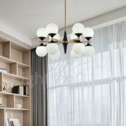 Designer Touch Decorative Nordic 12 Bulb Lighting Chandelier Lights Magic Bean Lamp Creative Lamps