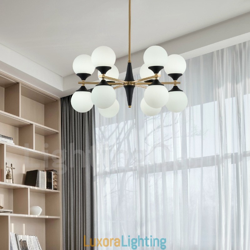 Designer Touch Decorative Nordic 12 Bulb Lighting Chandelier Lights Magic Bean Lamp Creative Lamps