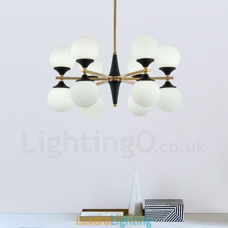 Designer Touch Decorative Nordic 12 Bulb Lighting Chandelier Lights Magic Bean Lamp Creative Lamps