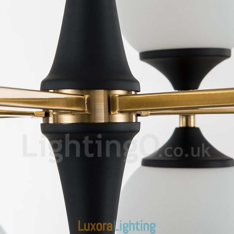 Designer Touch Decorative Nordic 12 Bulb Lighting Chandelier Lights Magic Bean Lamp Creative Lamps