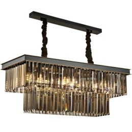 Designer Touch Decorative Retro Crystal Pendant Light Cafe Exibittion Hall