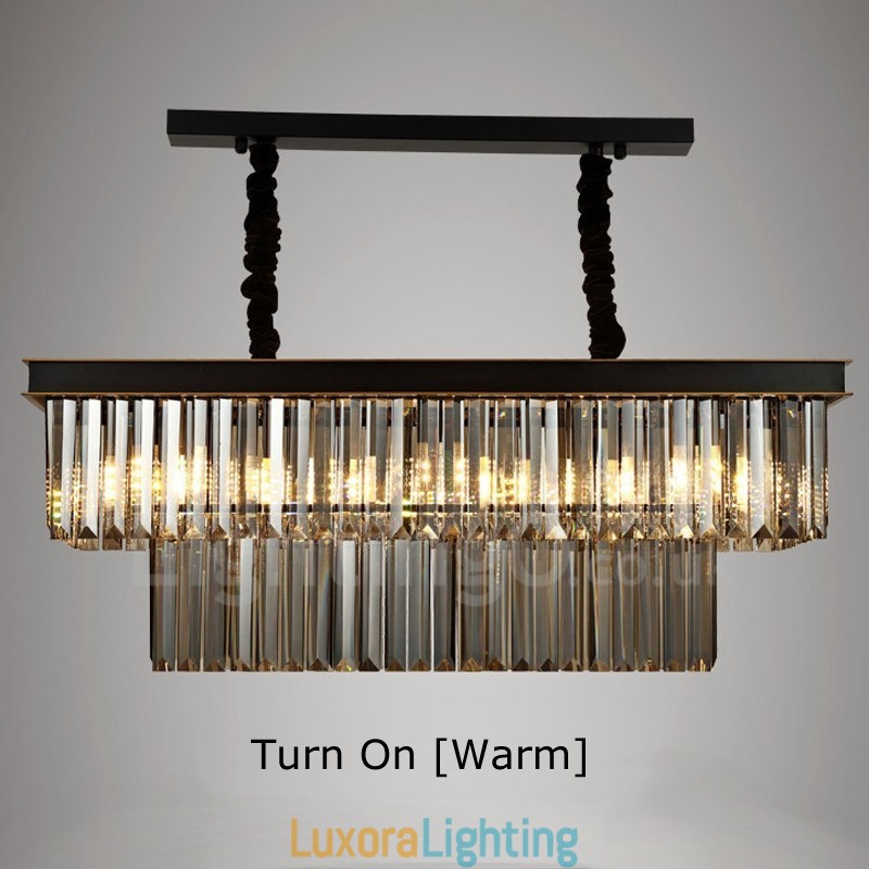 Designer Touch Decorative Retro Crystal Pendant Light Cafe Exibittion Hall
