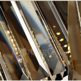 Designer Touch Decorative Retro Crystal Pendant Light Cafe Exibittion Hall