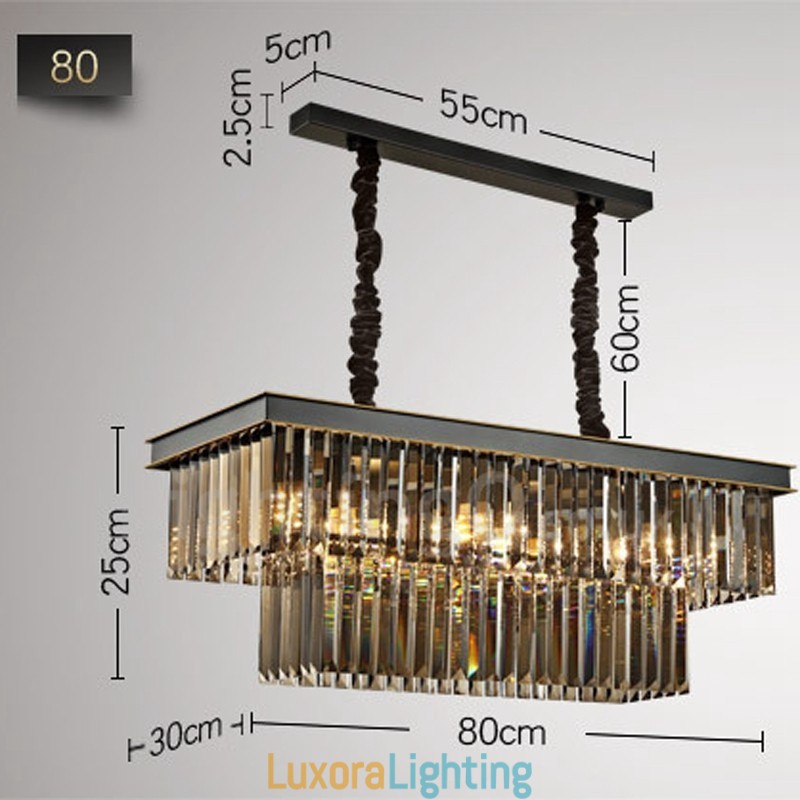 Designer Touch Decorative Retro Crystal Pendant Light Cafe Exibittion Hall