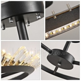 Designer Touch Decorative Modern Contemporary Crystal Ceiling Lights