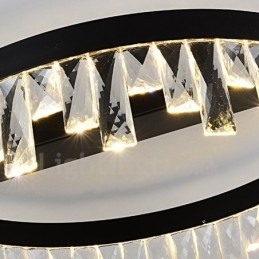 Designer Touch Decorative Modern Minimalist Creative Circular Ceiling Crystal Light
