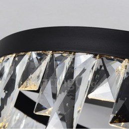 Designer Touch Decorative Modern Minimalist Creative Circular Ceiling Crystal Light