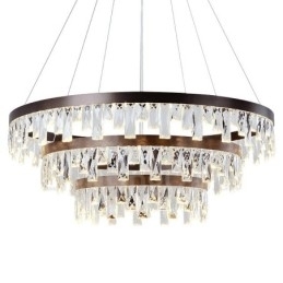 Designer Touch Decorative Modern Circle Design Crystal Pendant Light