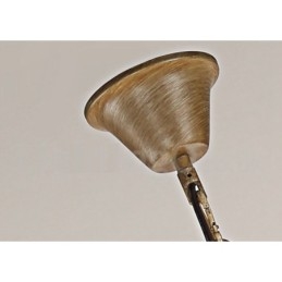 Designer Touch Decorative 8 Light Rustic Artistic Retro Antler Vintage Candle Chandelier