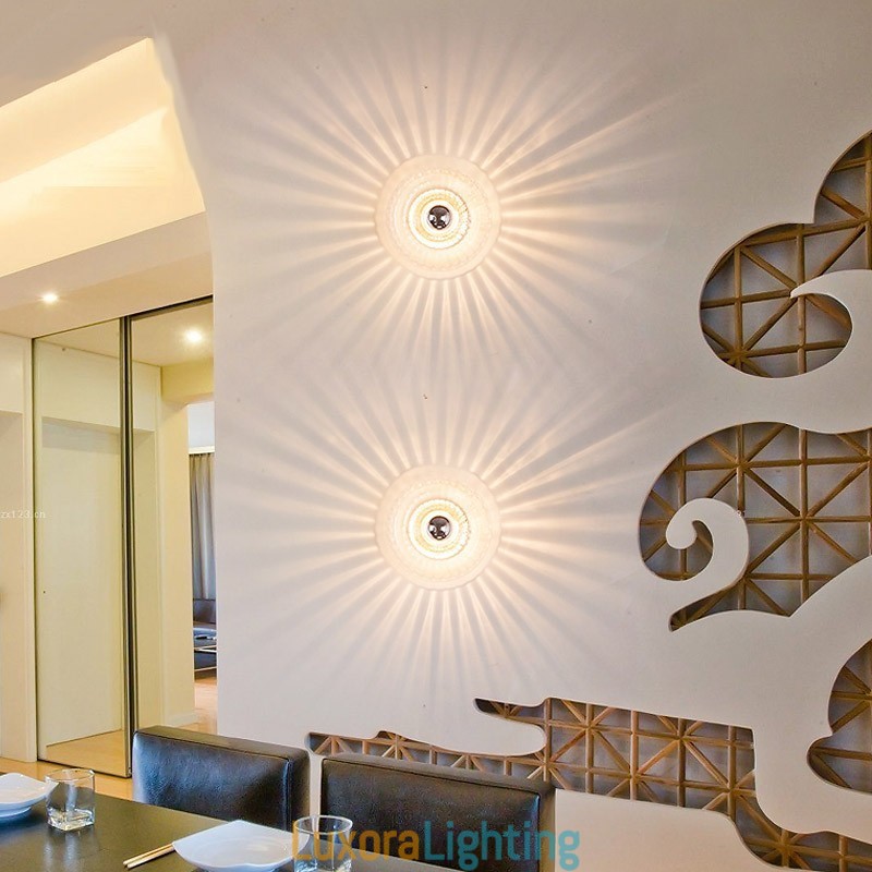 Designer Touch Decorative Shadowless Bulb Wall Sconces Modern Contemporary Ceiling Light