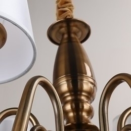 Designer Touch Decorative Chandelier Modern Contemporary Metal