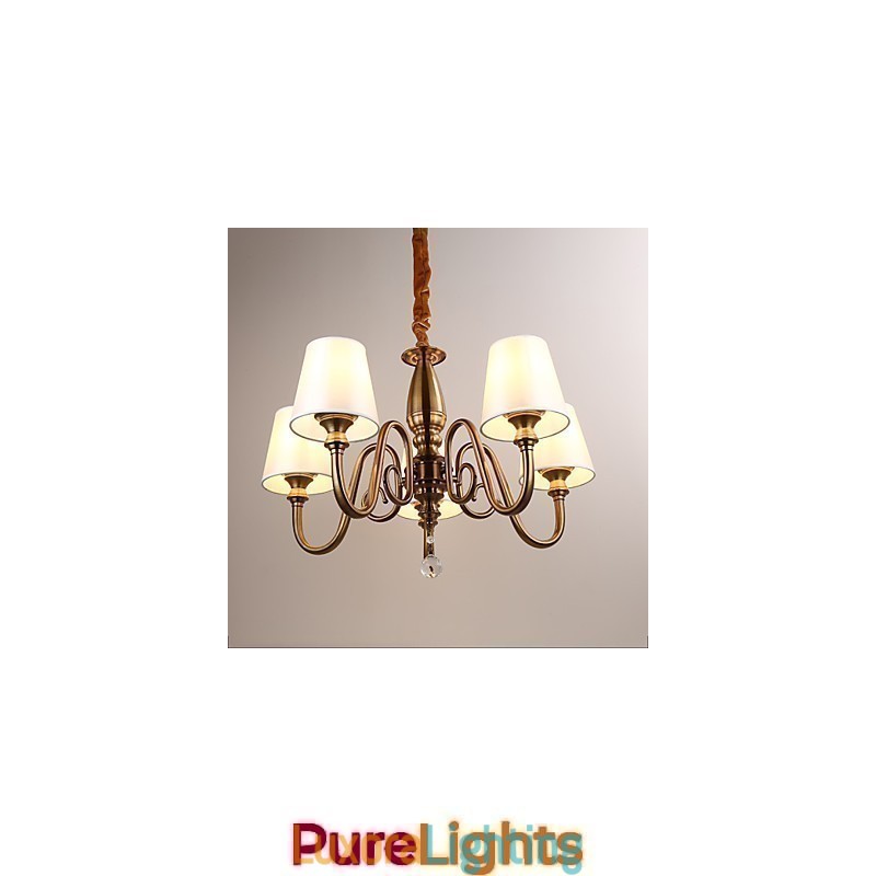 Designer Touch Decorative Chandelier Modern Contemporary Metal