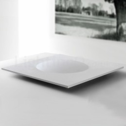 Designer Touch Decorative Modern Stylish Thin Square Flush Mount Ceiling Lamp