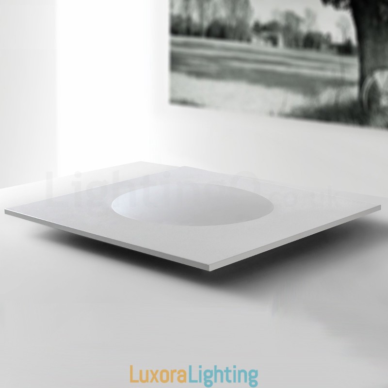 Designer Touch Decorative Modern Stylish Thin Square Flush Mount Ceiling Lamp