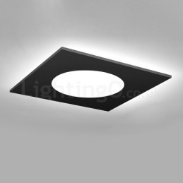 Designer Touch Decorative Modern Stylish Thin Square Flush Mount Ceiling Lamp