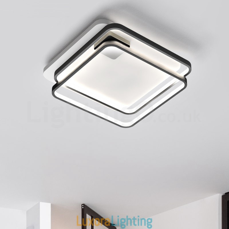 Designer Touch Decorative Modern Exquisite Flush Mount Ceiling Lights with Acrylic Shade Lamp