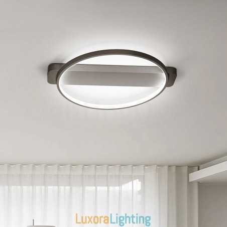 Designer Touch Decorative Nordic Round Flush Mount Ceiling Light