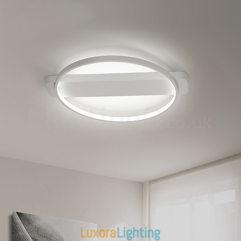 Designer Touch Decorative Nordic Round Flush Mount Ceiling Light