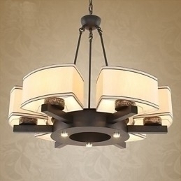 Designer Touch Decorative The Chinese Style Chandelier Iron Copper Imitation Air Lamps