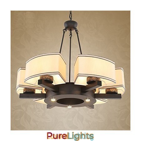 Designer Touch Decorative The Chinese Style Chandelier Iron Copper Imitation Air Lamps