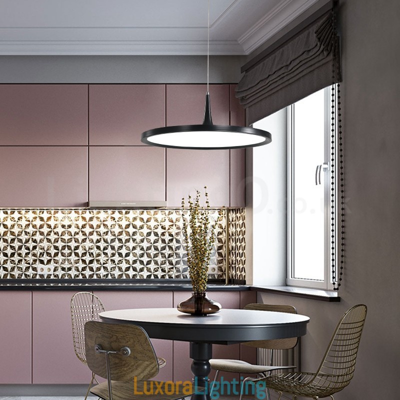 Designer Touch Decorative Ultra thin Style Nordic Fashion Single Head Pendant Light