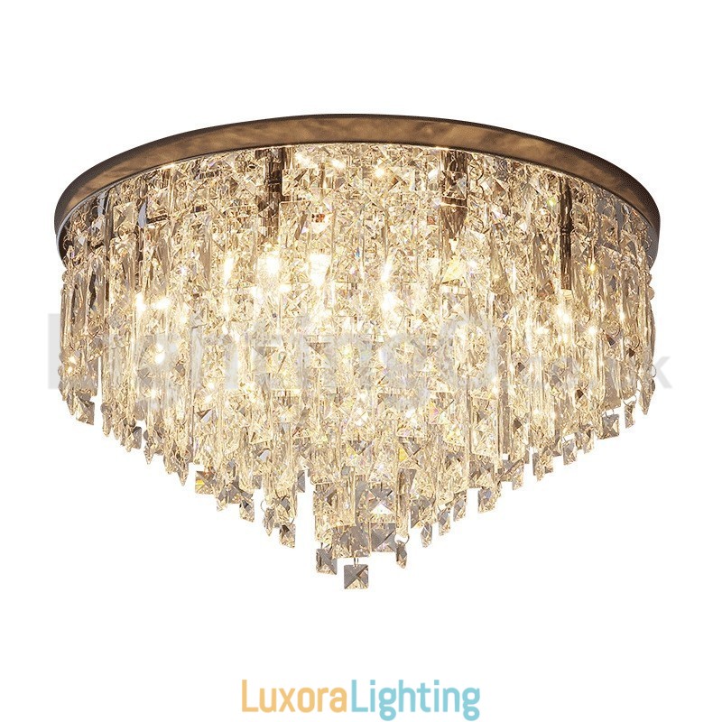 Designer Touch Decorative Modern Flush Mount Ceiling Lights Crystal Lights