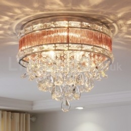 Designer Touch Decorative This Year Modern Fashion Crystal Flush Mount Ceiling Lights