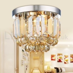 Designer Touch Decorative Modern Crystal Flush Mount Ceiling Lights