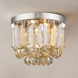 Designer Touch Decorative Modern Crystal Flush Mount Ceiling Lights