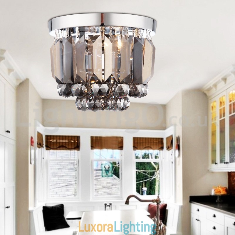 Designer Touch Decorative Modern Crystal Flush Mount Ceiling Lights