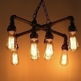Designer Touch Decorative Chandelier Modern Contemporary Traditional Classic Rustic Lodge Metal